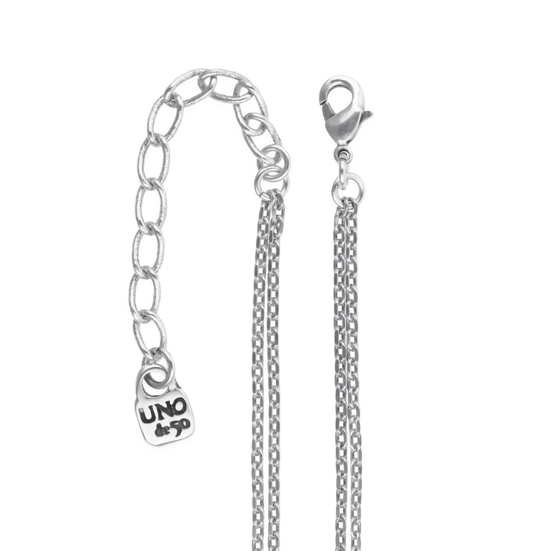 UNOde50 Presagio Silver Plated Necklace COL2078VRDMTL