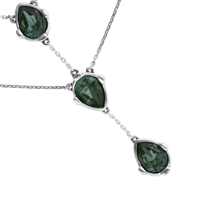 UNOde50 Presagio Silver Plated Necklace COL2078VRDMTL