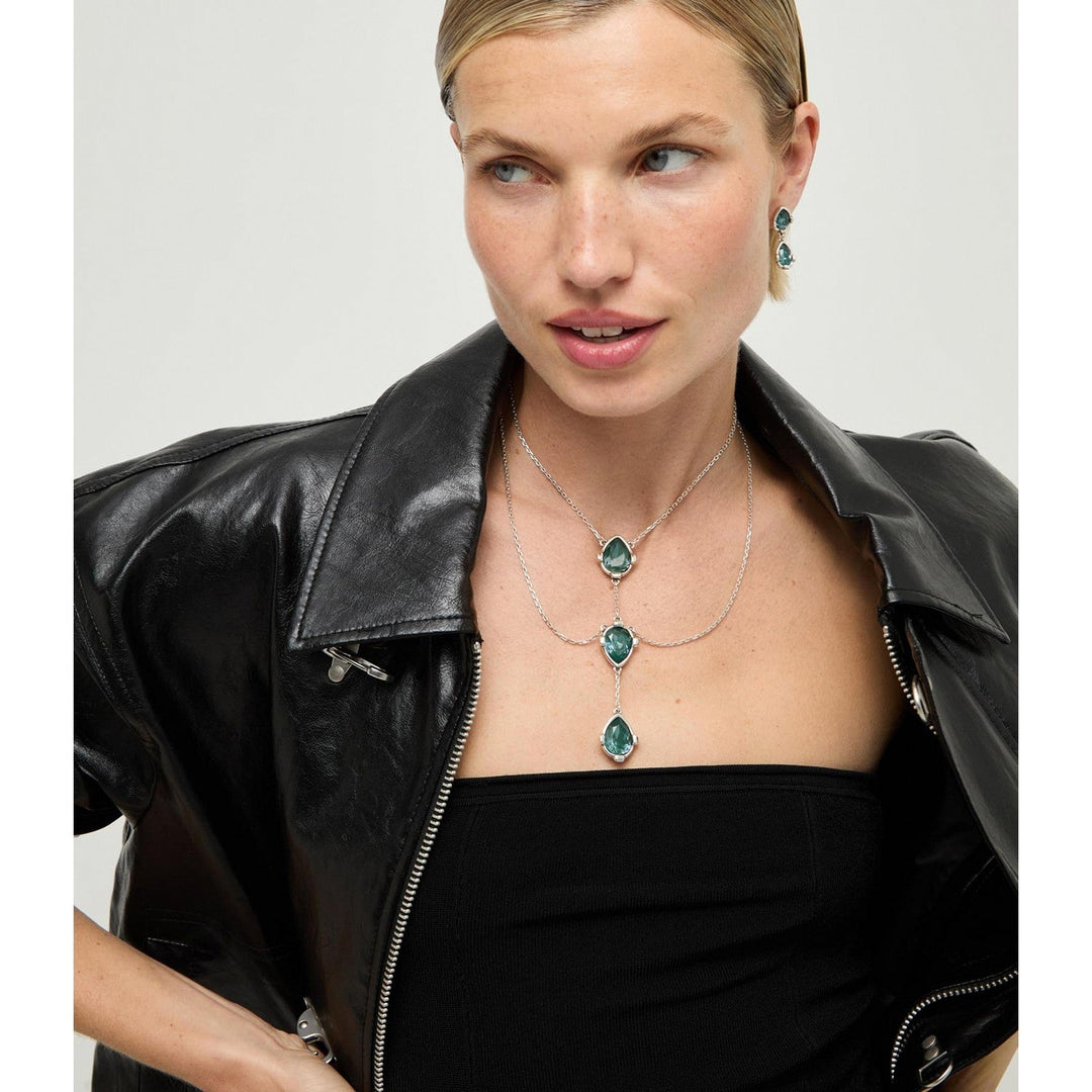 UNOde50 Presagio Silver Plated Necklace COL2078VRDMTL