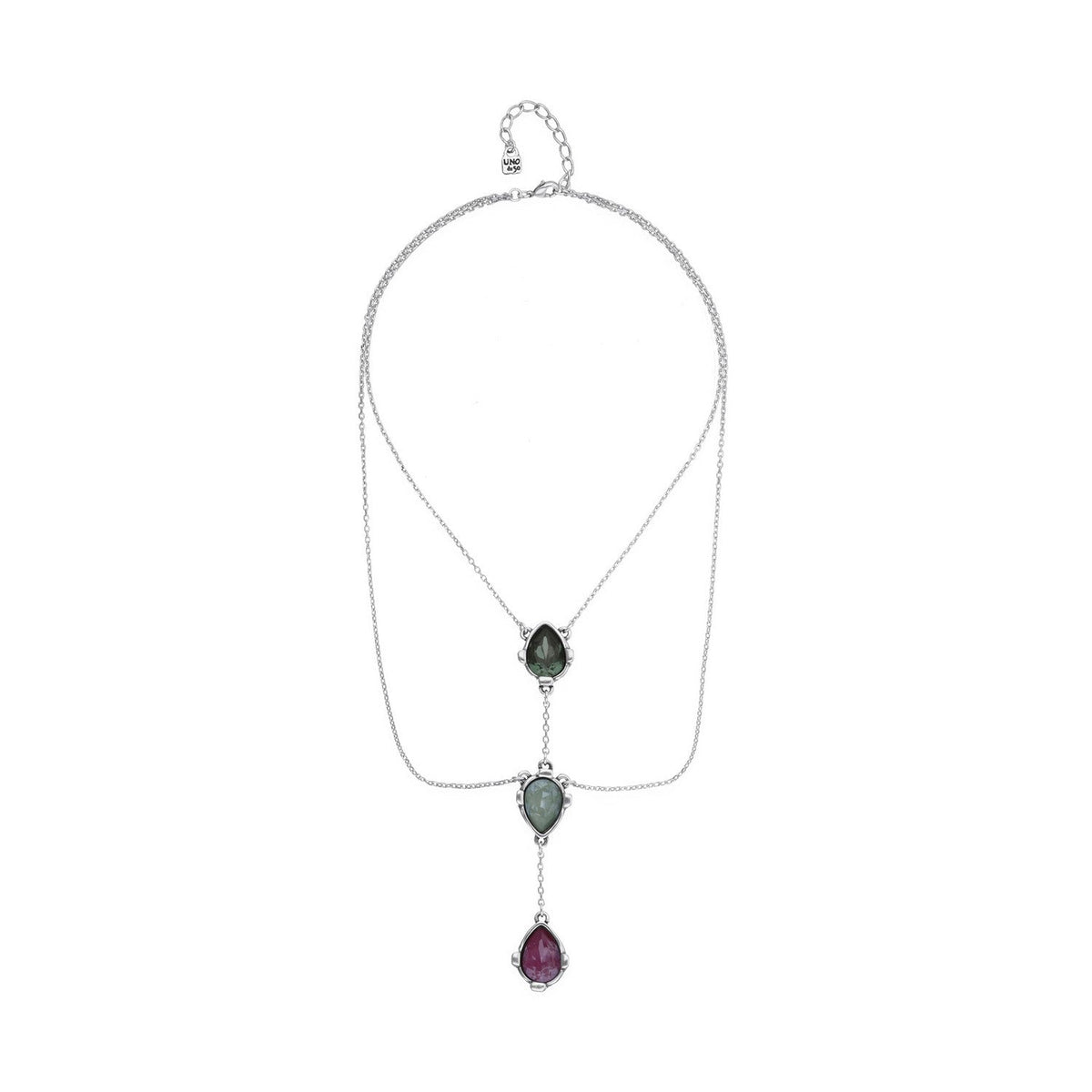 UNOde50 Presagio Silver Plated Necklace COL2080MCLMTL