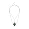 UNOde50 Presagio Silver Plated Necklace COL2081VRDMTL