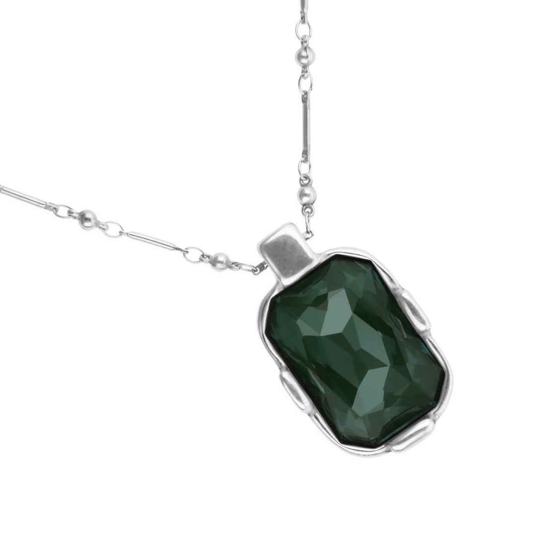 UNOde50 Presagio Silver Plated Necklace COL2082VRDMTL
