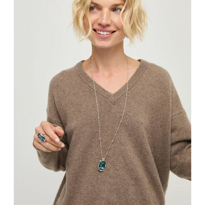 UNOde50 Presagio Silver Plated Necklace COL2082VRDMTL