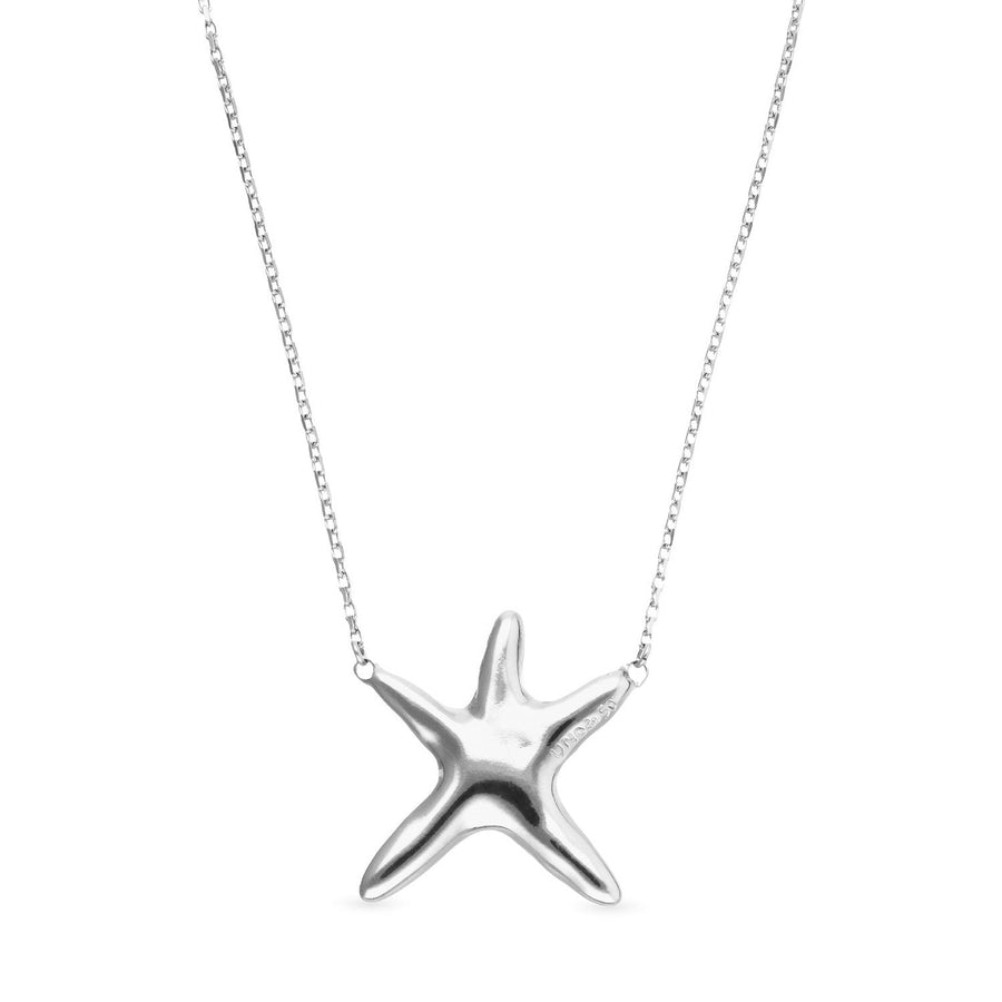 UNOde50 Stellaris Silver Plated Necklace COL2086MTL000