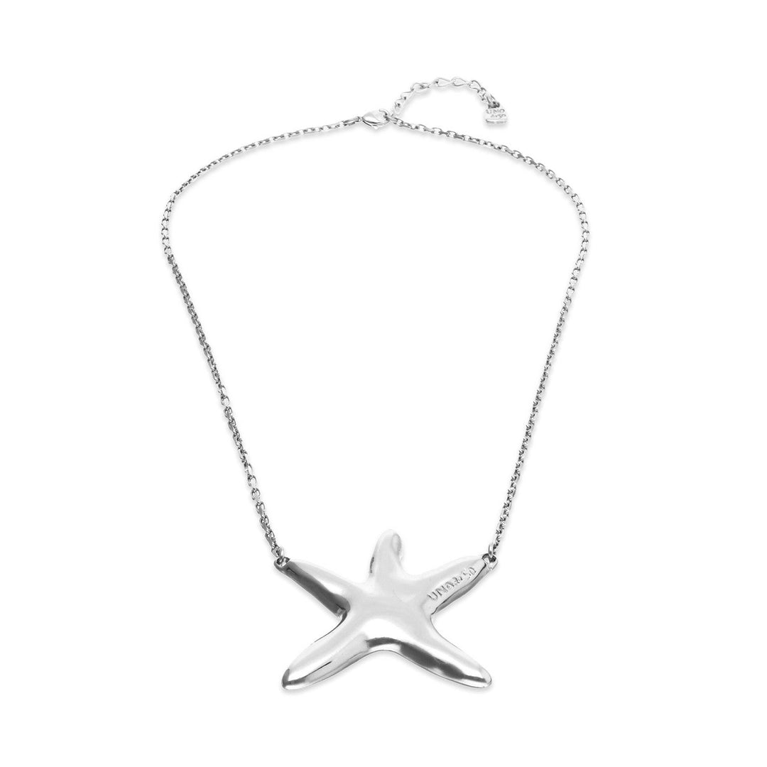 UNOde50 Stellaris Silver Plated Necklace COL2086MTL000