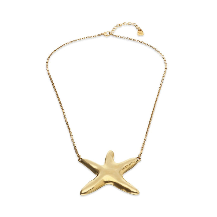 UNOde50 Stellaris 18k Gold Plated Necklace COL2086ORO000