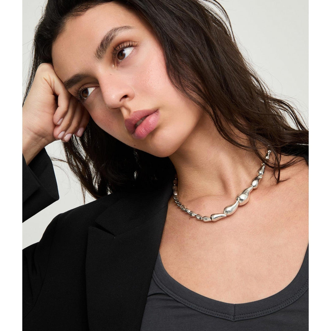UNOde50 Medelux Silver Plated Necklace COL2089MTL000