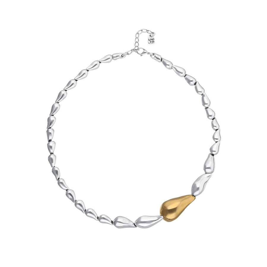 UNOde50 Medelux Gold & Silver Plated Necklace COL2089OROMTL