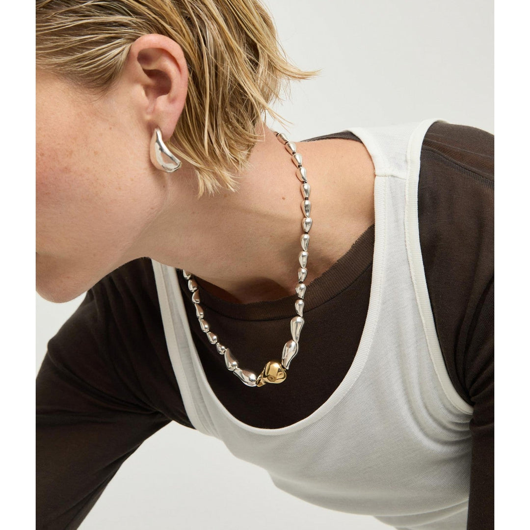 UNOde50 Medelux Gold & Silver Plated Necklace COL2089OROMTL
