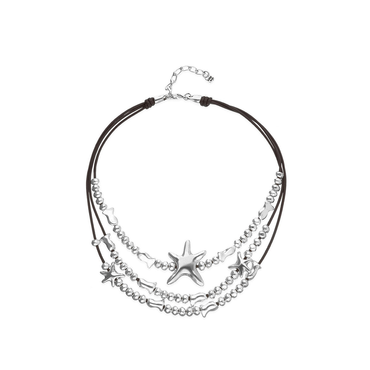 UNOde50 Orion Silver Plated Necklace COL2093MARMTL