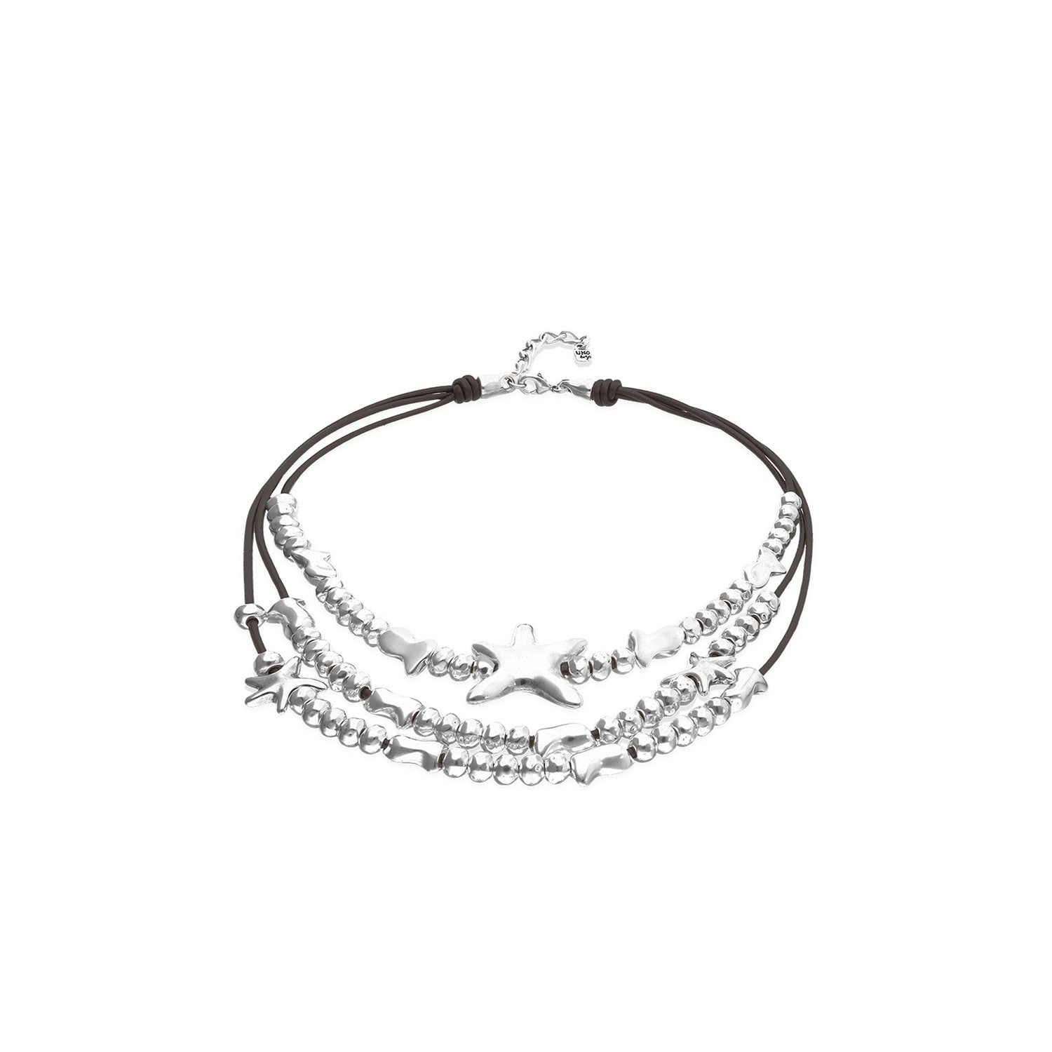 UNOde50 Orion Silver Plated Necklace COL2093MARMTL