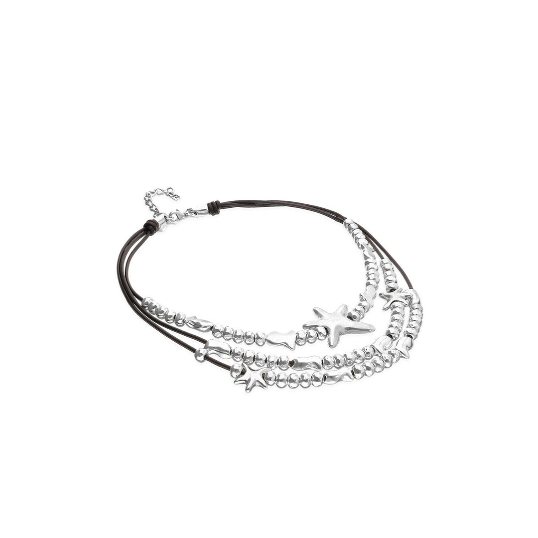 UNOde50 Orion Silver Plated Necklace COL2093MARMTL
