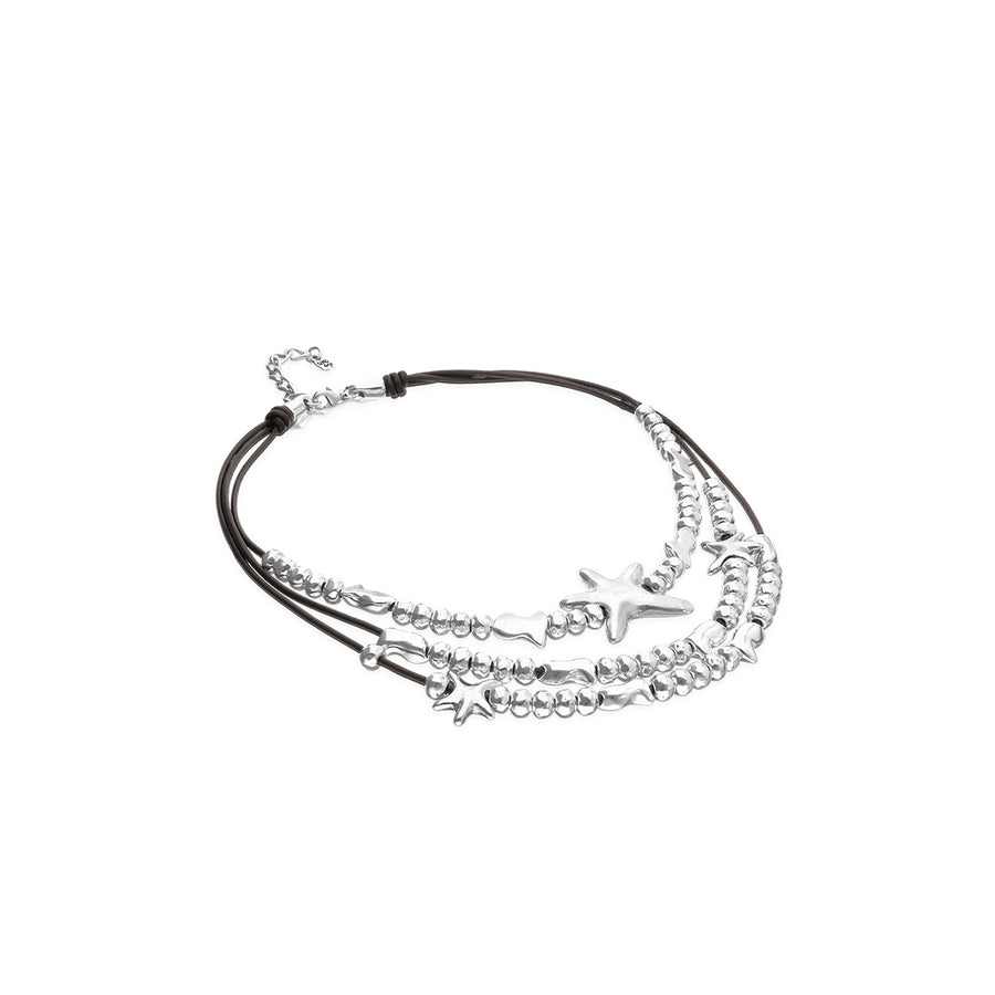 UNOde50 Orion Silver Plated Necklace COL2093MARMTL