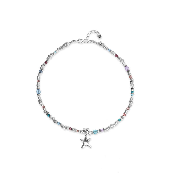 UNOde50 Prisma Silver Plated Necklace COL2095MCLMTL