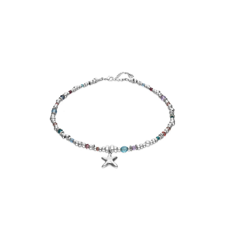 UNOde50 Prisma Silver Plated Necklace COL2095MCLMTL