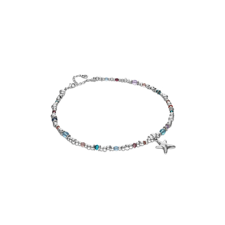 UNOde50 Prisma Silver Plated Necklace COL2095MCLMTL