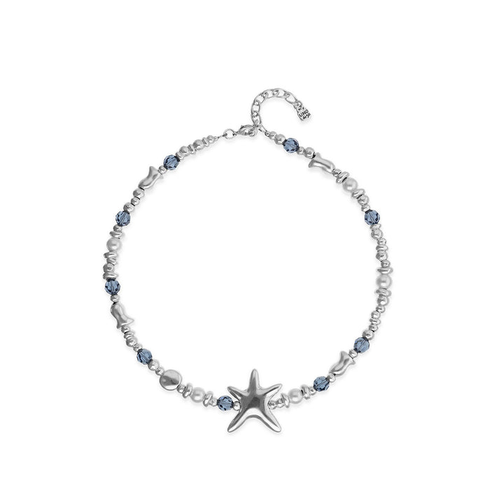 UNOde50 Starblue Silver Plated Necklace COL2096AZUMTL