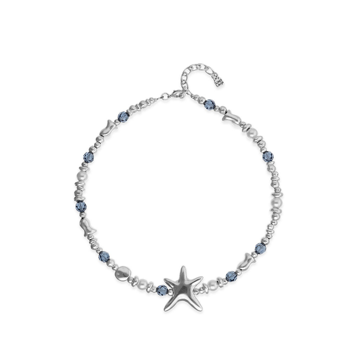 UNOde50 Starblue Silver Plated Necklace COL2096AZUMTL