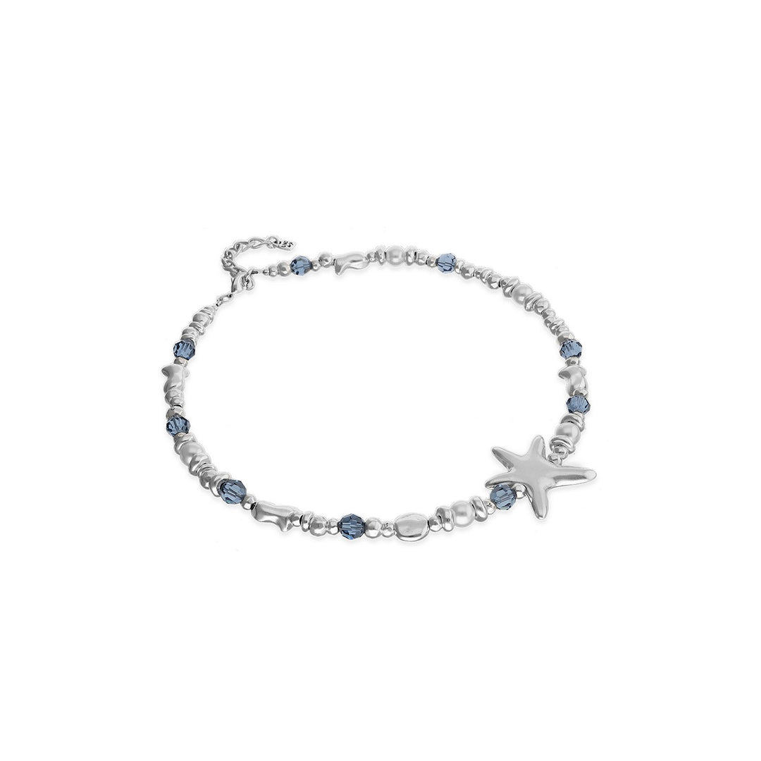 UNOde50 Starblue Silver Plated Necklace COL2096AZUMTL