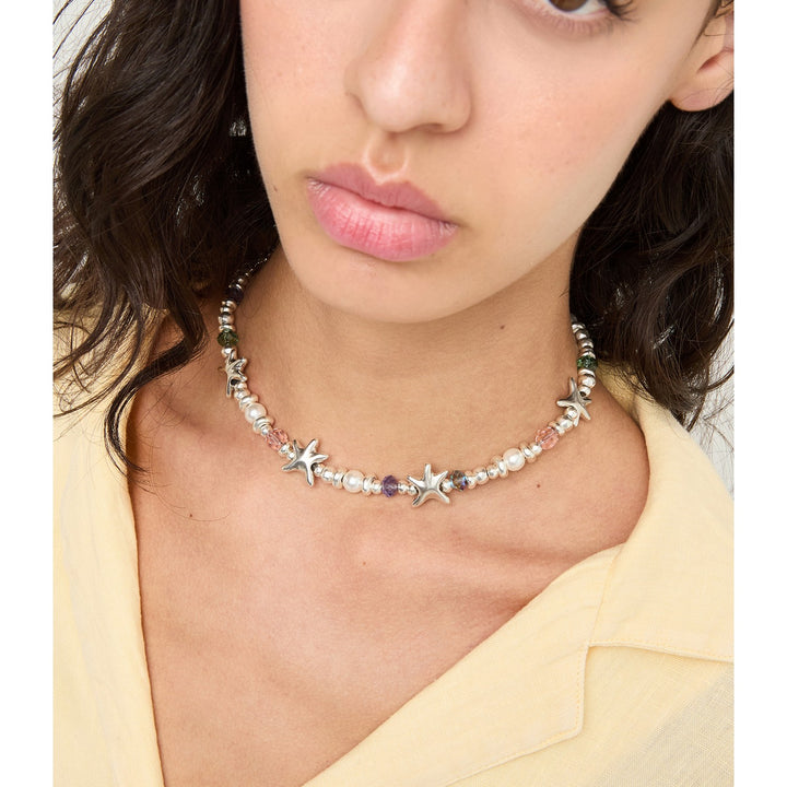 UNOde50 Espectro Silver Plated Necklace COL2097MCLMTL