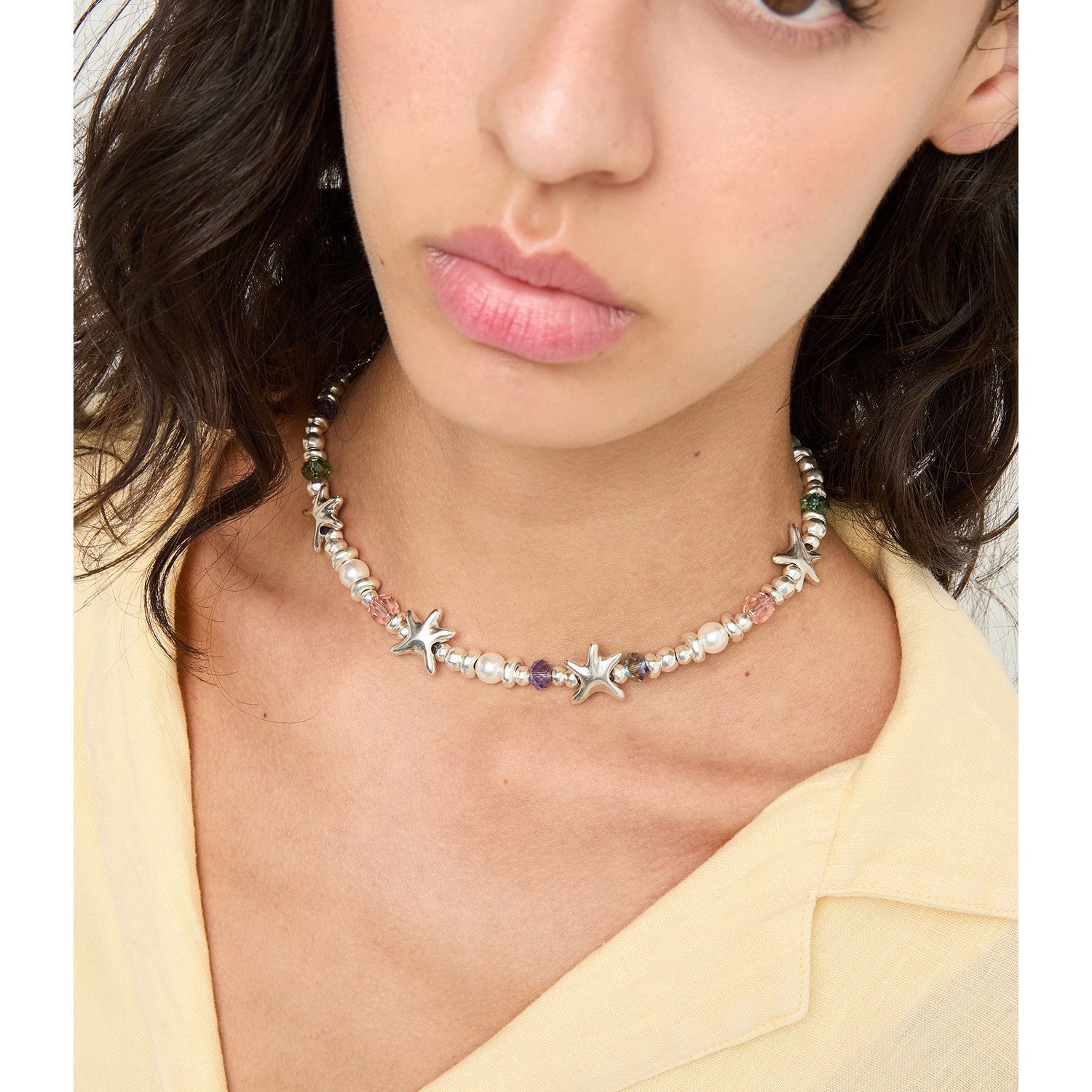 UNOde50 Espectro Silver Plated Necklace COL2097MCLMTL