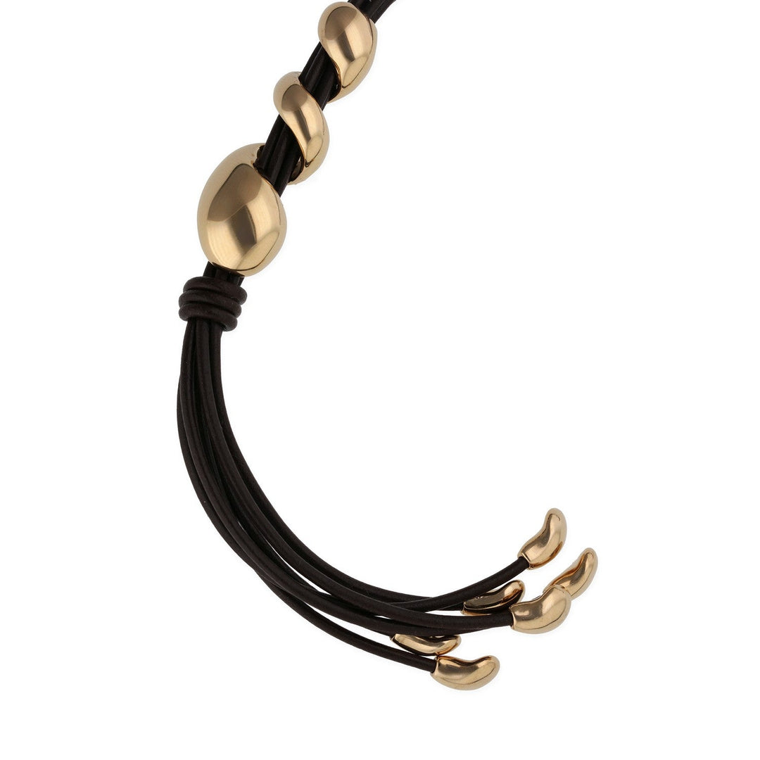 UNOde50 Radix 18k Gold Plated Necklace COL2099MARORO
