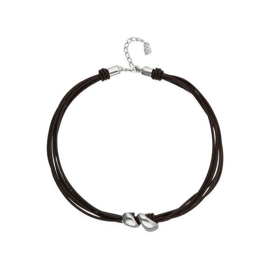 UNOde50 Essentia Silver Plated Necklace COL2102MARMTL