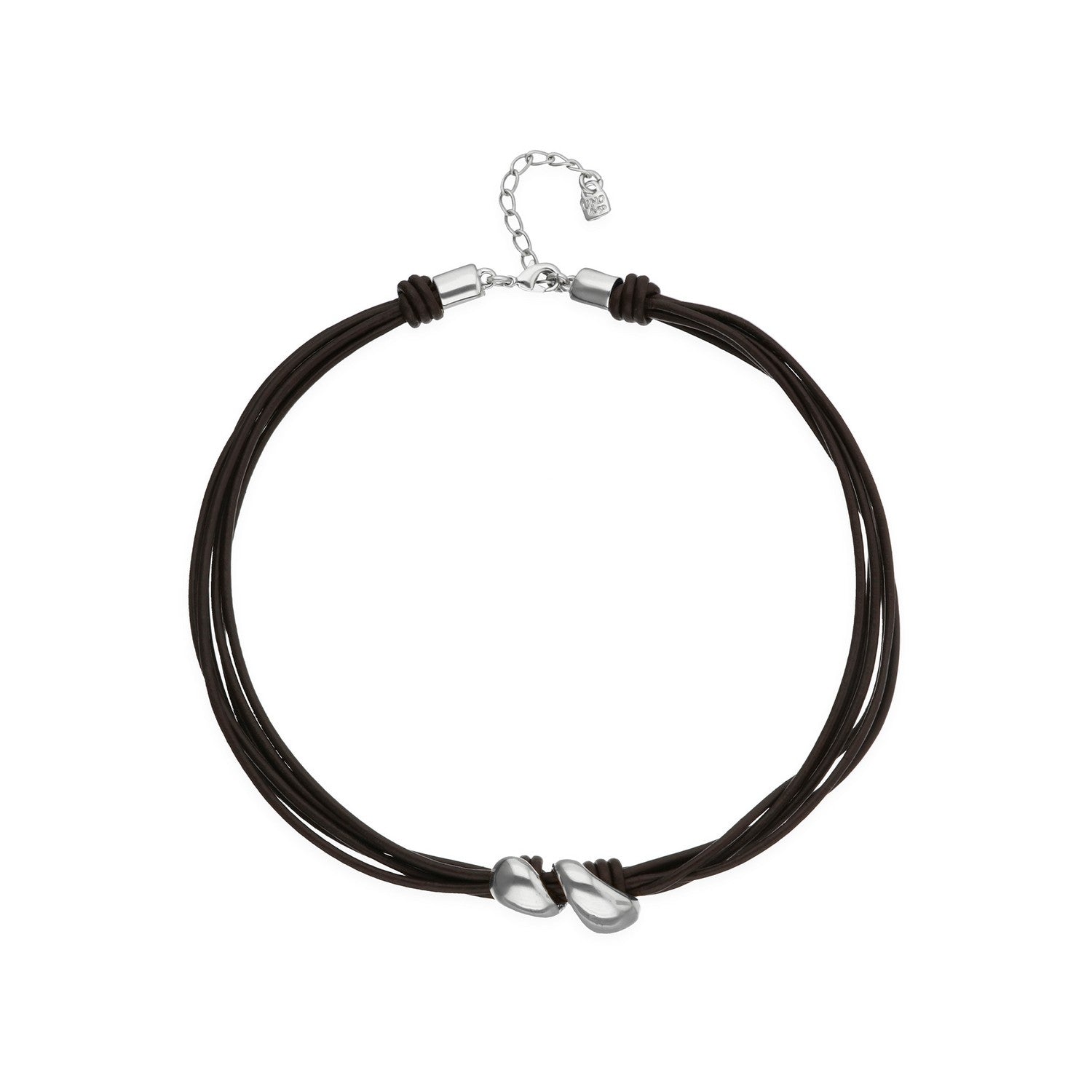 UNOde50 Essentia Silver Plated Necklace COL2102MARMTL