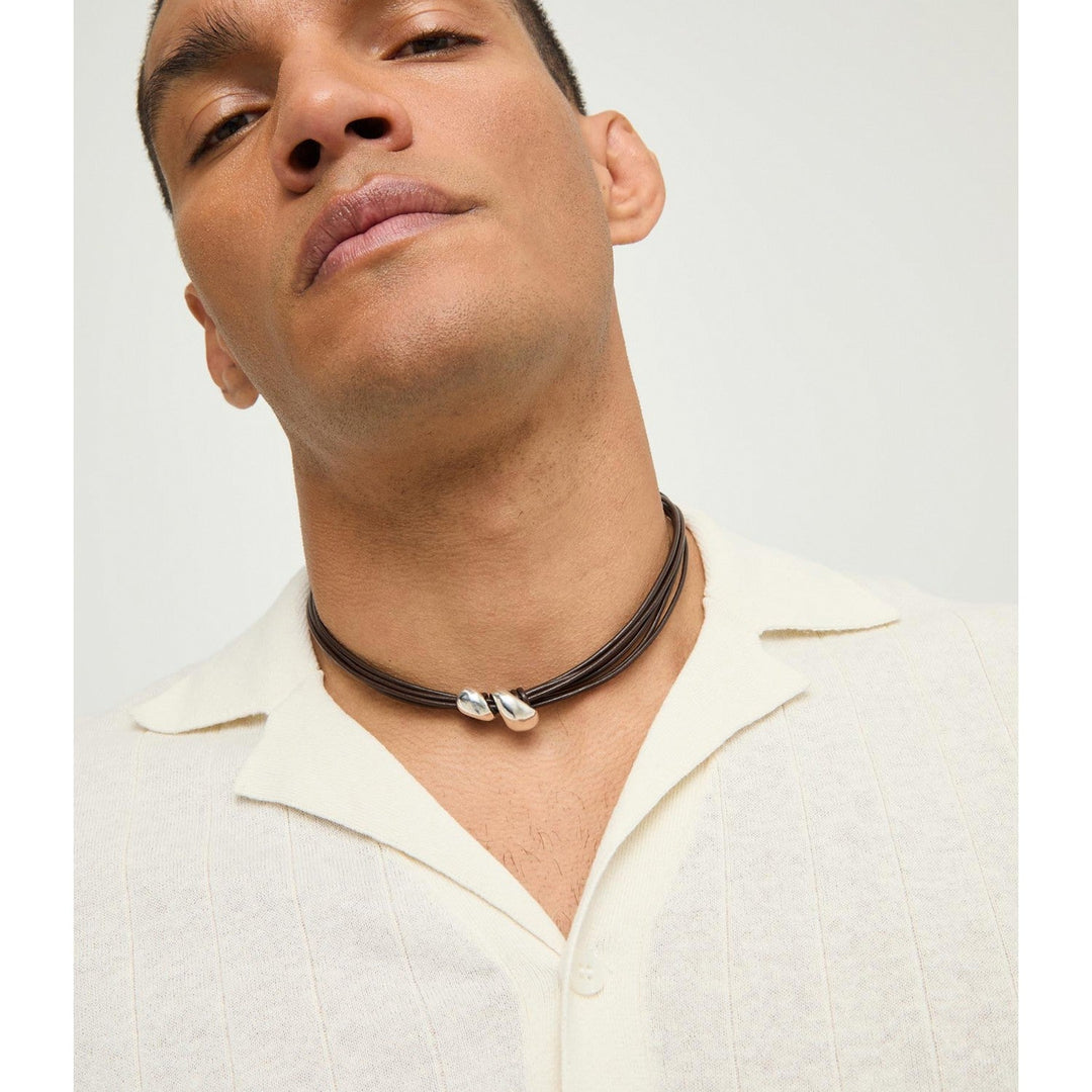 UNOde50 Essentia Silver Plated Necklace COL2102MARMTL
