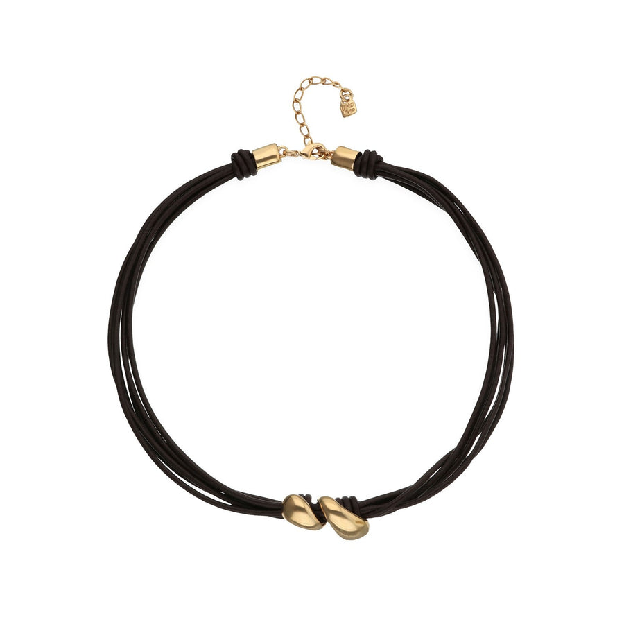 UNOde50 Essentia 18k Gold Plated Necklace COL2102MARORO