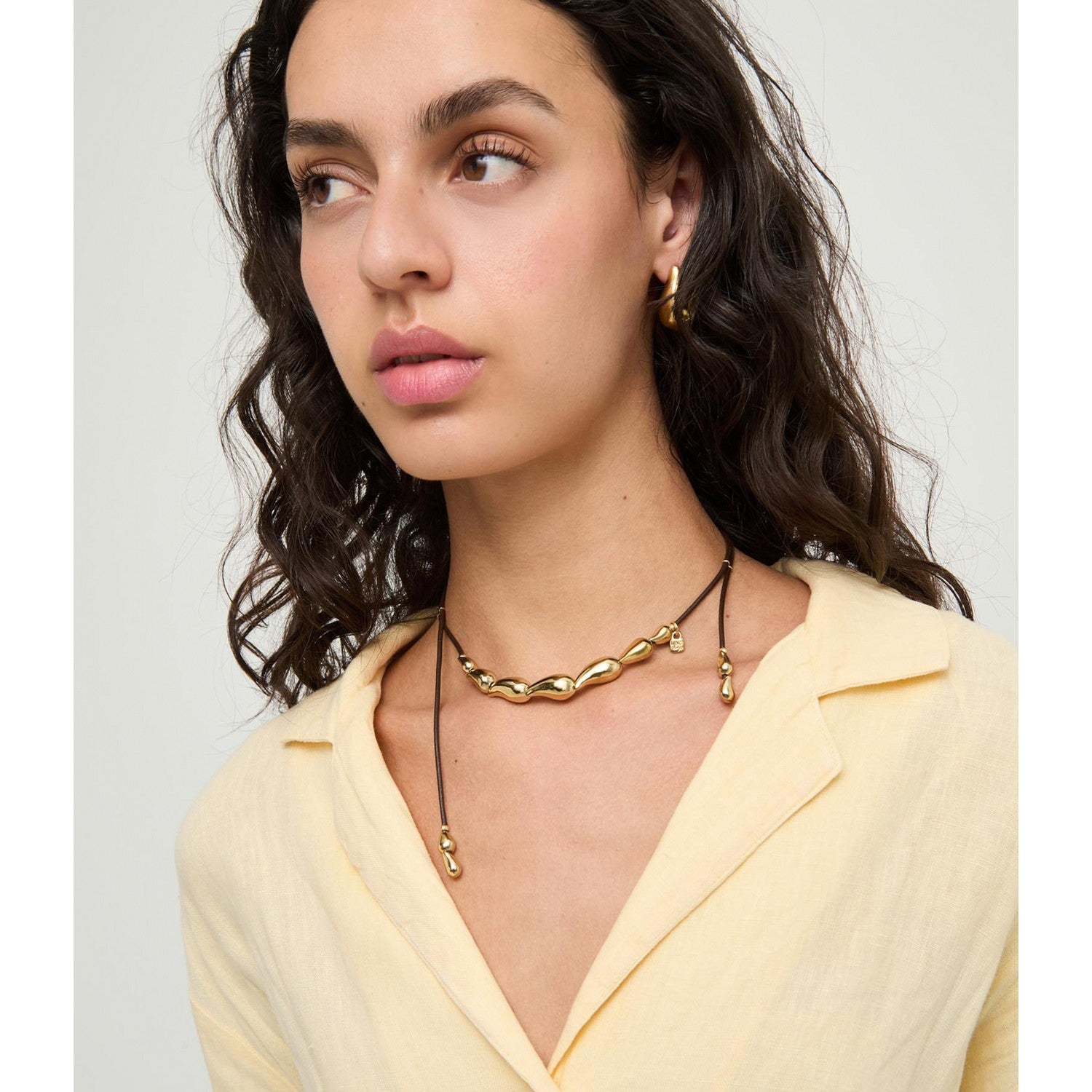 UNOde50 Anima 18k Gold Plated Necklace COL2103MARORO