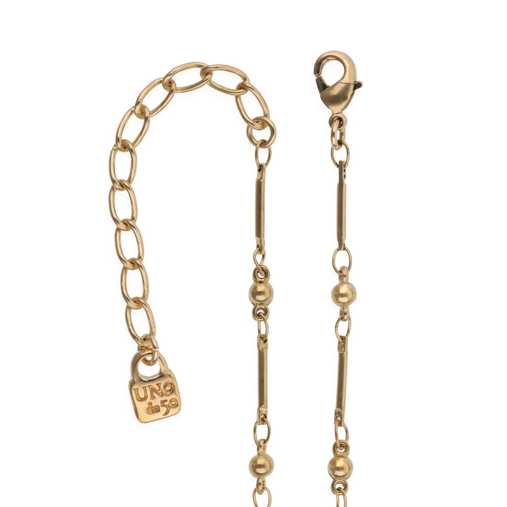 UNOde50 Presagio 18k Gold Plated Necklace COL2104GRSORO