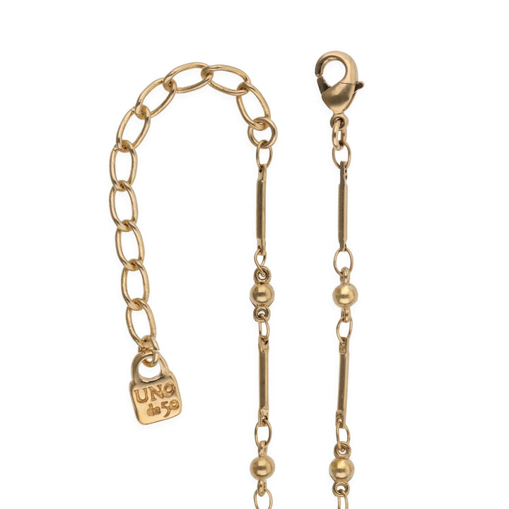UNOde50 Presagio 18k Gold Plated Necklace COL2104GRSORO