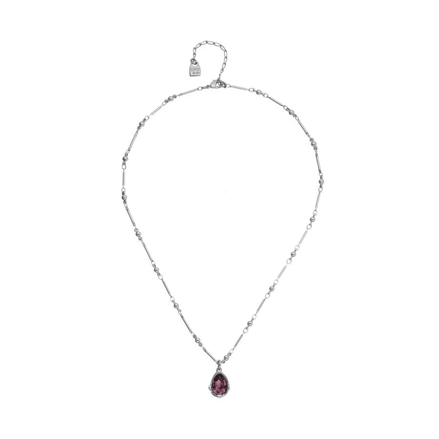 UNOde50 Presagio Silver Plated Necklace COL2104RSAMTL
