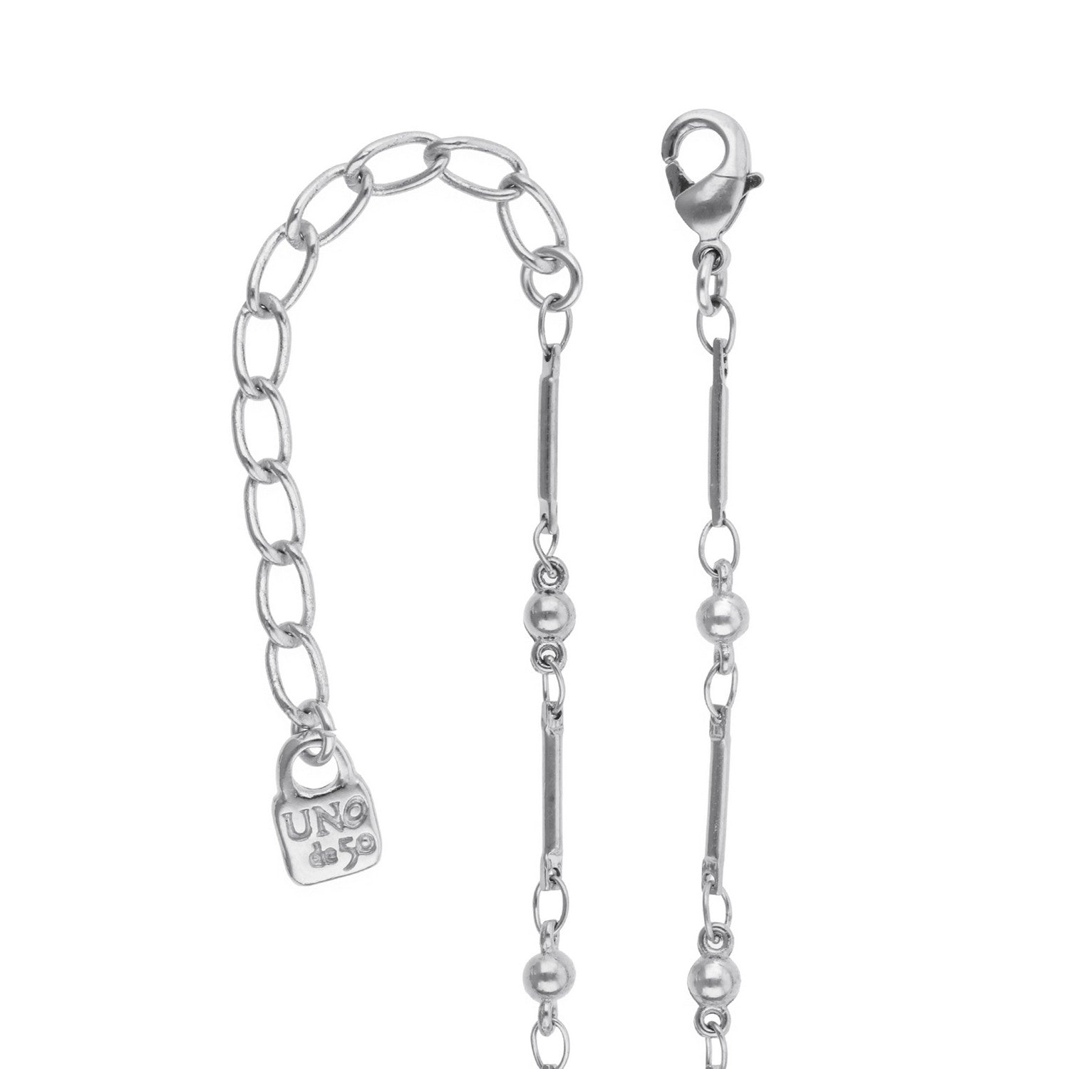 UNOde50 Presagio Silver Plated Necklace COL2104RSAMTL