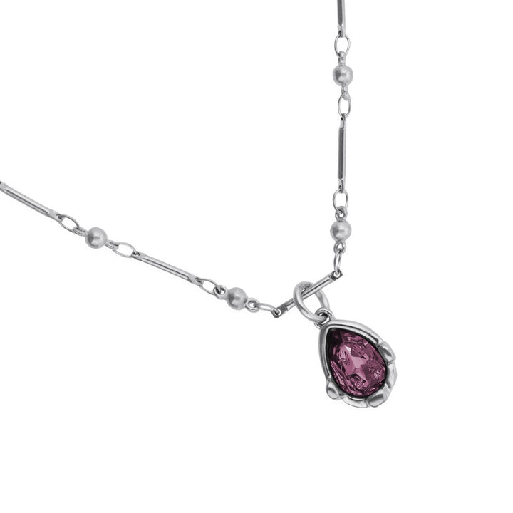 UNOde50 Presagio Silver Plated Necklace COL2104RSAMTL