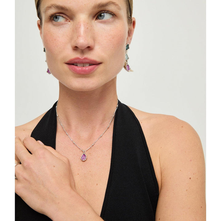 UNOde50 Presagio Silver Plated Necklace COL2104RSAMTL