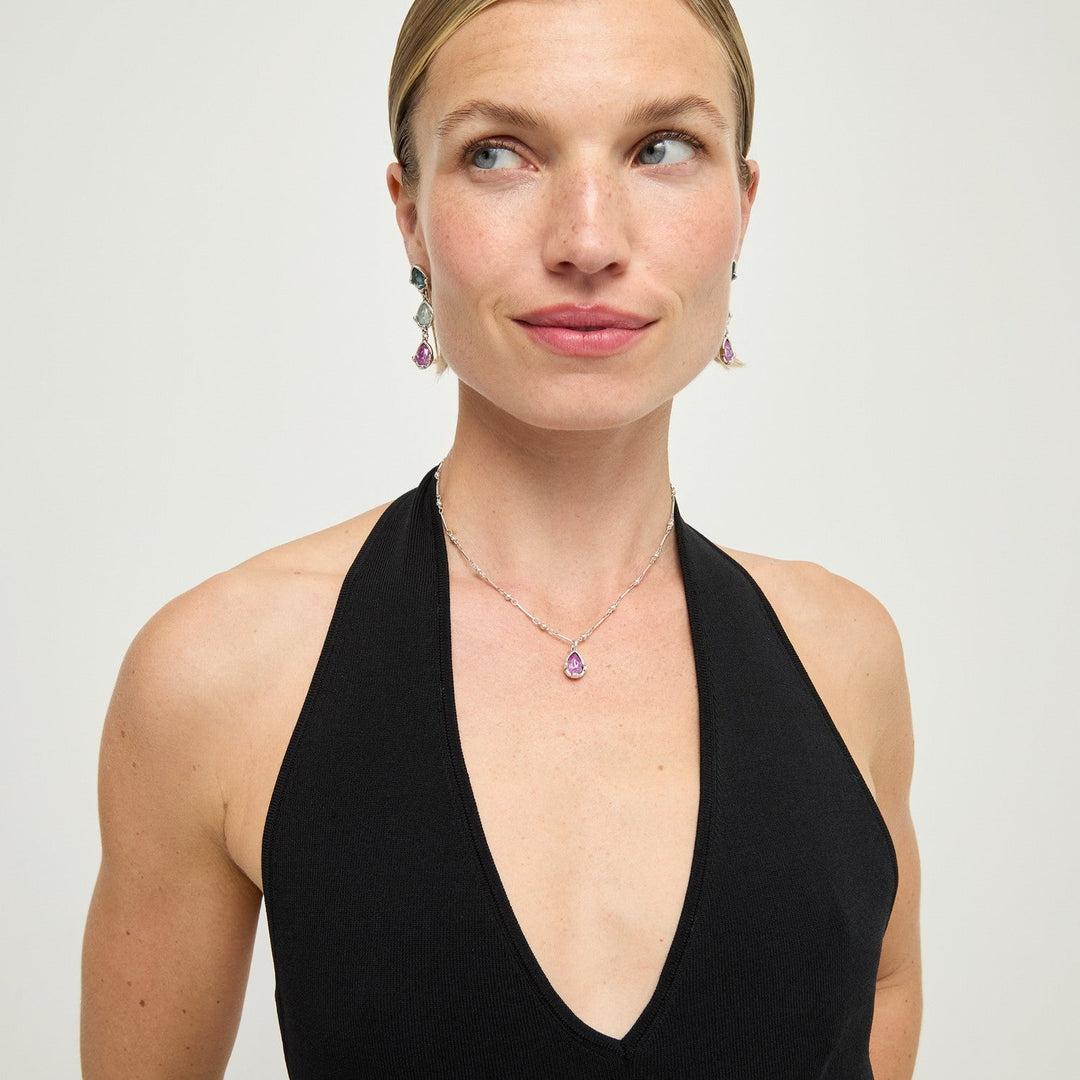 UNOde50 Presagio Silver Plated Necklace COL2104RSAMTL