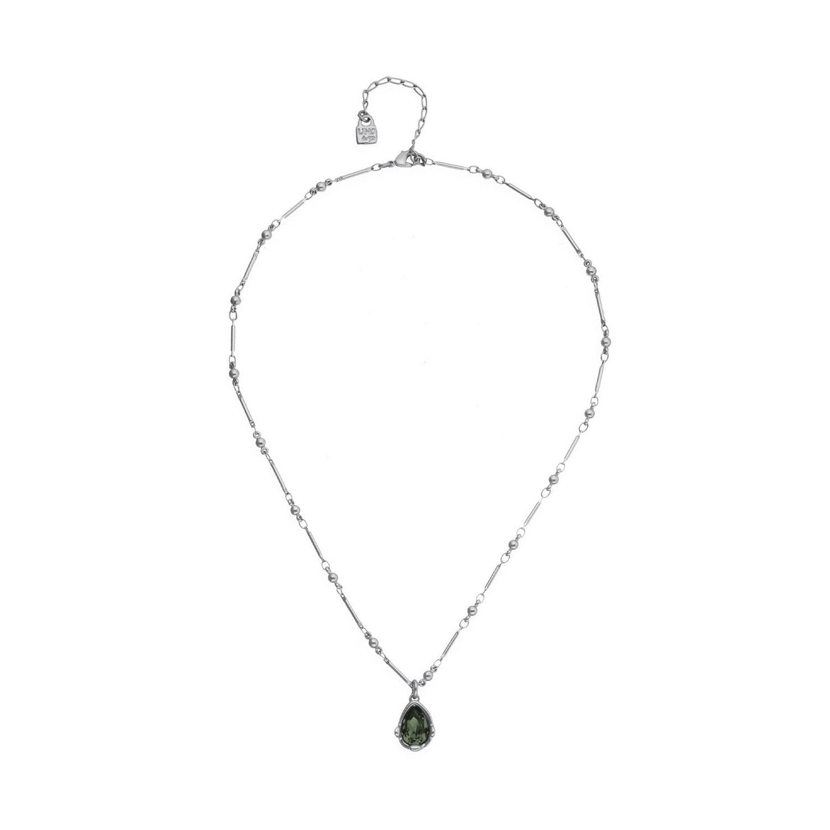 UNOde50 Presagio Silver Plated Necklace COL2104VRDMTL