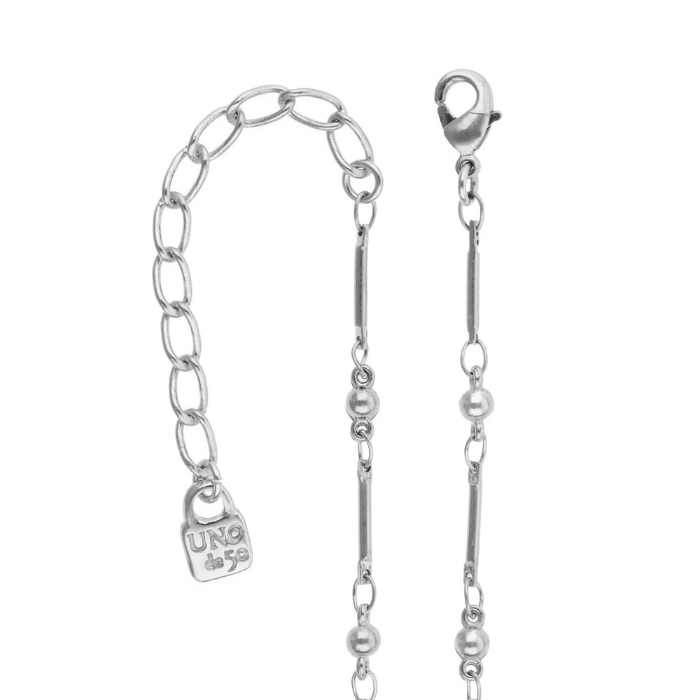 UNOde50 Presagio Silver Plated Necklace COL2104VRDMTL