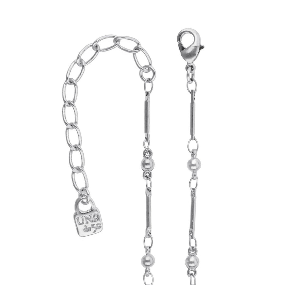 UNOde50 Presagio Silver Plated Necklace COL2104VRDMTL