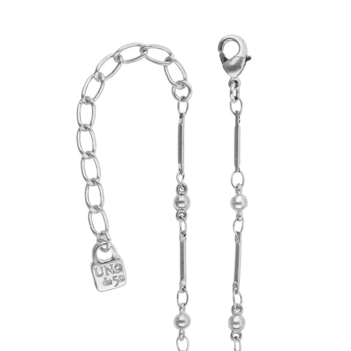 UNOde50 Presagio Silver Plated Necklace COL2104VRDMTL