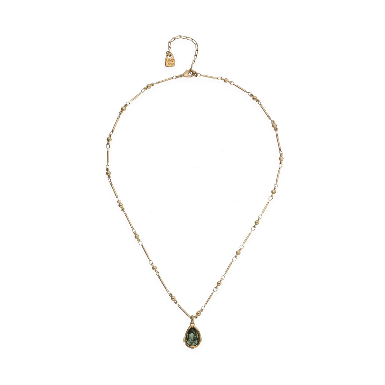UNOde50 Presagio 18k Gold Plated Necklace COL2104VRDORO