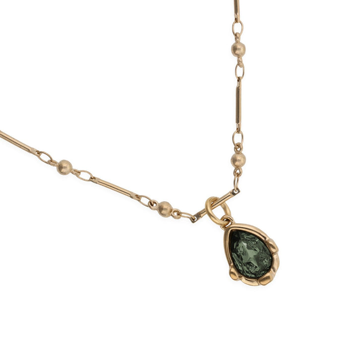 UNOde50 Presagio 18k Gold Plated Necklace COL2104VRDORO