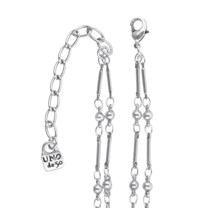 UNOde50 Presagio Silver Plated Necklace COL2105AZUMTL