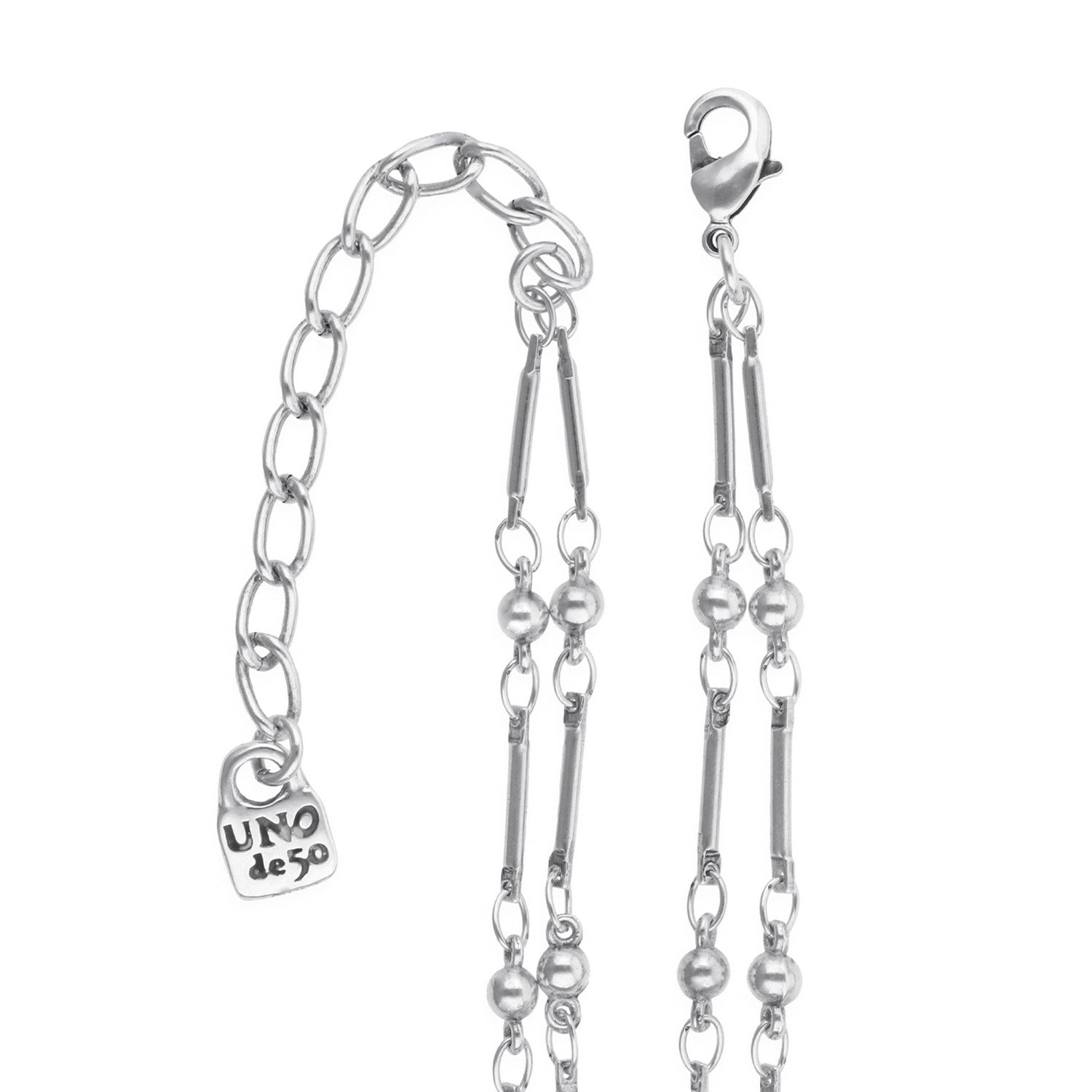 UNOde50 Presagio Silver Plated Necklace COL2105AZUMTL