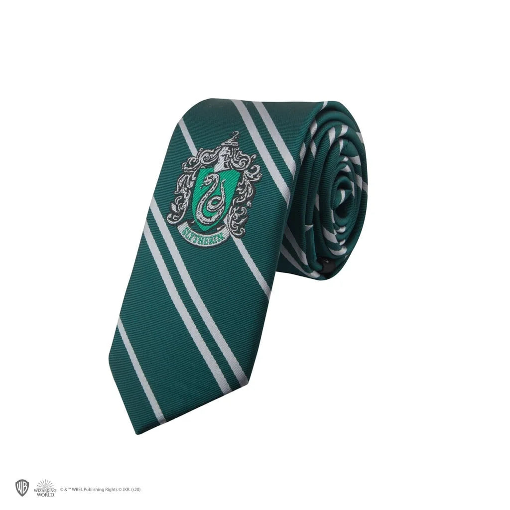 Harry Potter Necktie Kids Slytherin woven logo CR1142