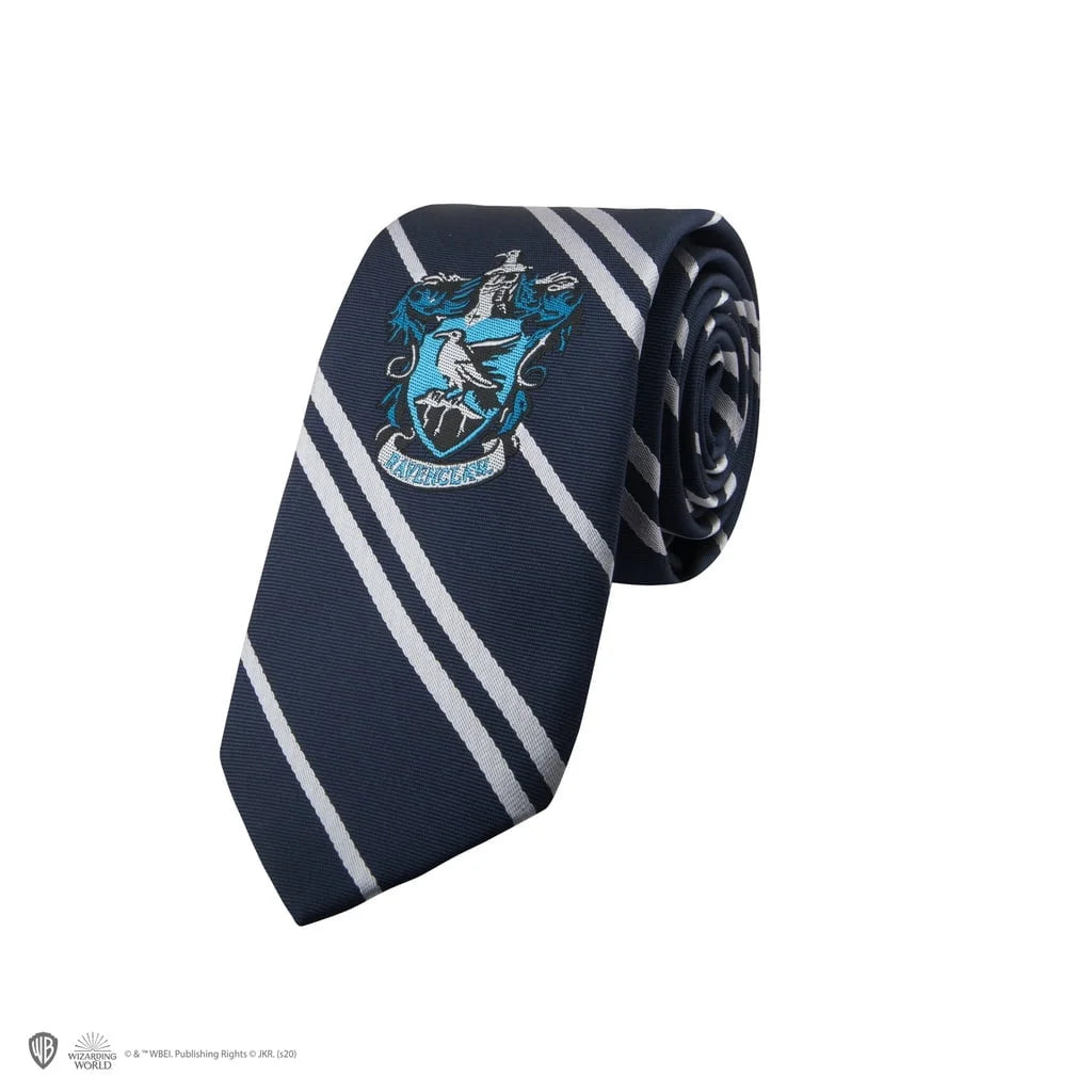 Harry Potter Necktie Kids Ravenclaw woven logo CR1143