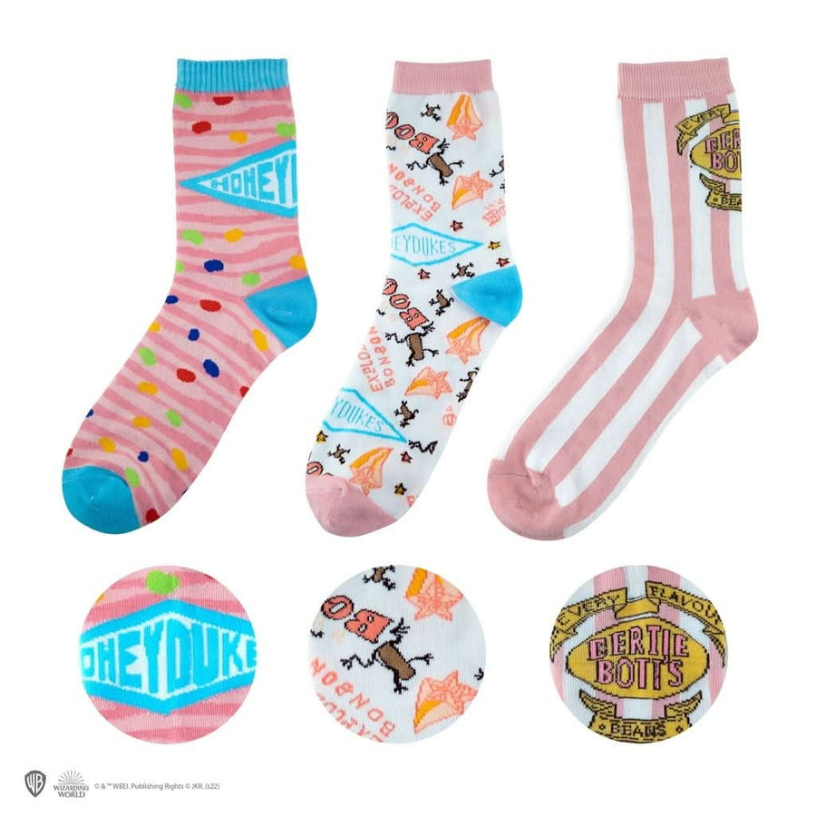 Socks Set Of 3 - Honeydukes CR1604