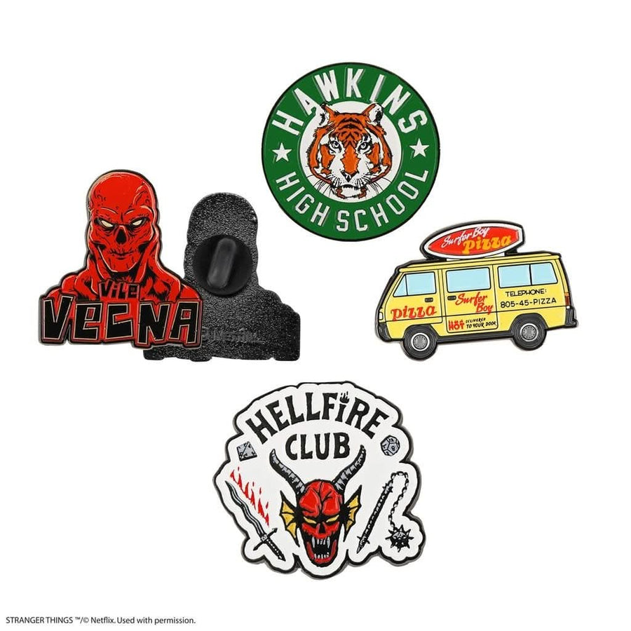 Stranger Things Set Of 4 Stranger Things Season 4 Pins CR3283